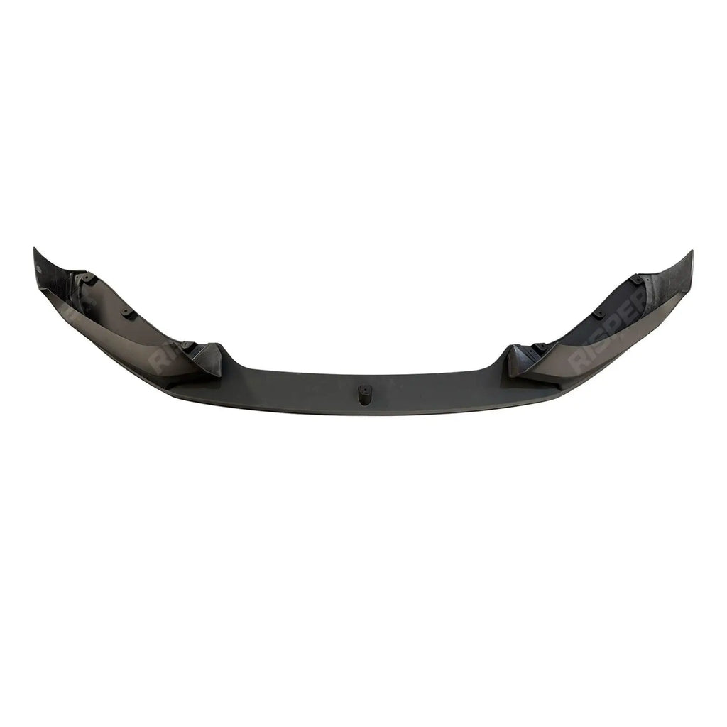 Matte Black Front Splitter Lip For BMW 1 Series F20 LCI Facelift M Sport 2015-2019