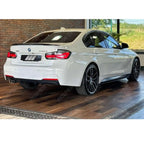 Matte Black Full Aero Body Kit Diffuser 00___ For BMW 3 Series F30 M Sport 2012-2018