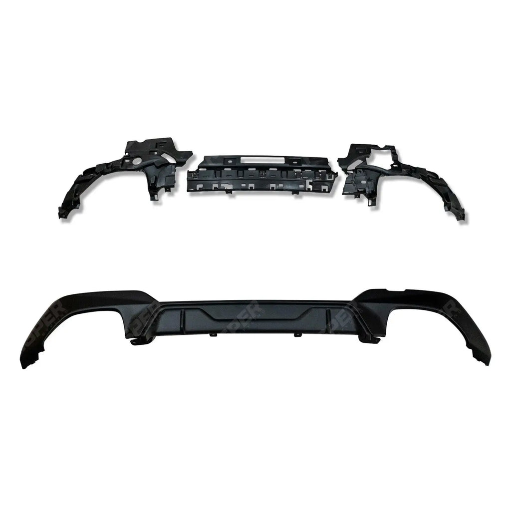 Rear Diffuser For BMW G20/G21 M340i Pre-LCI 2019-2021 - Matte Black M Sport