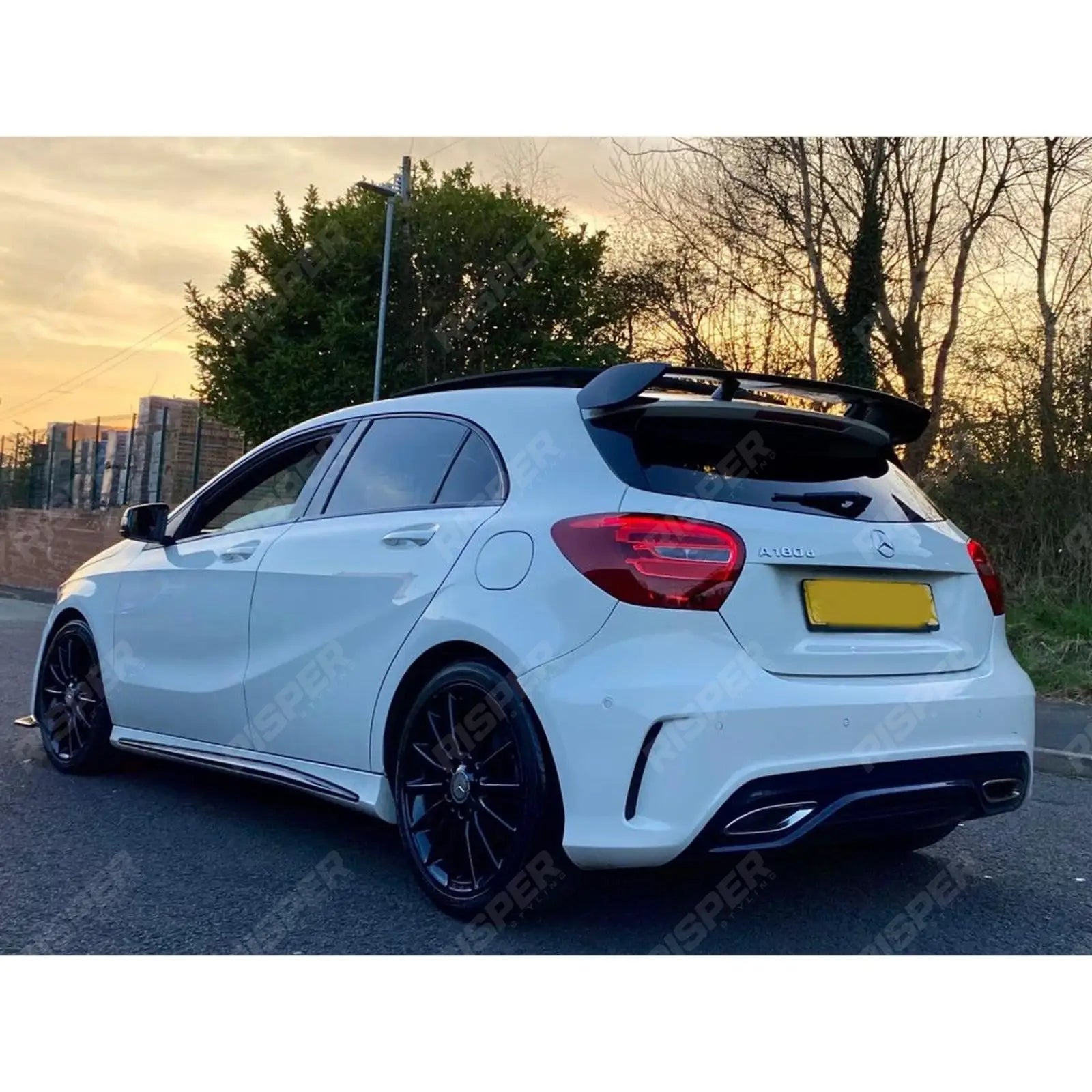 Mercedes A Class W176 2013 - 2018 "A45 Style" Rear Spoiler In Gloss Black