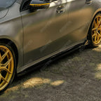 Mercedes A45 W177 2019-2023 & Facelift 2023 On Aero Body Kit In Gloss Black