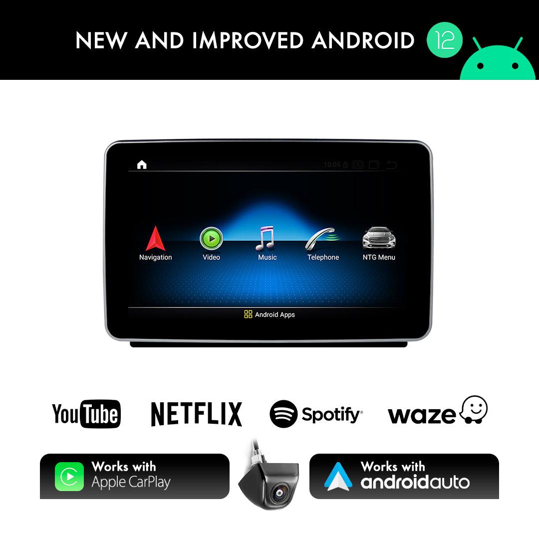 Mercedes-Benz ML Apple Carplay / Android Auto 9" Stereo Upgrade (2012-2015)