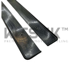 Mercedes C Class side extensions Black