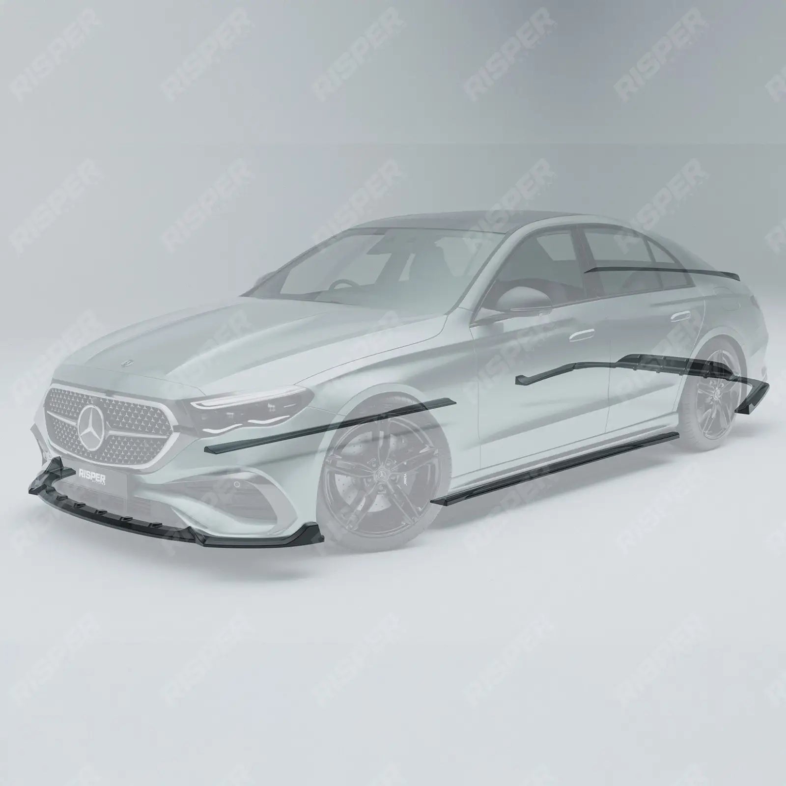 Mercedes E Class W214 2024+ Full Aero Body Kit In Gloss Black