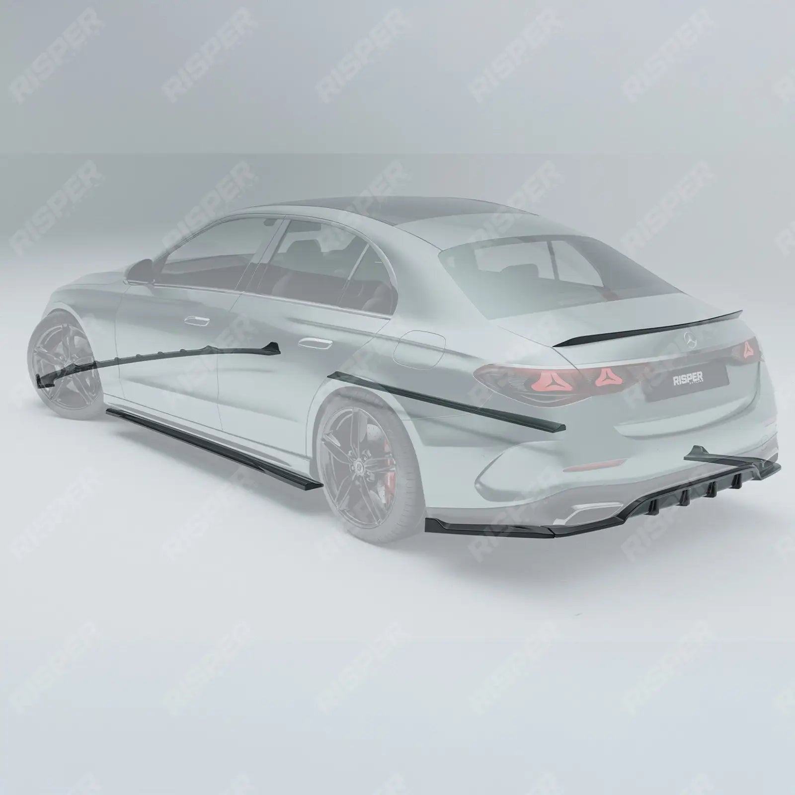 Mercedes E Class W214 2024+ Full Aero Body Kit In Gloss Black