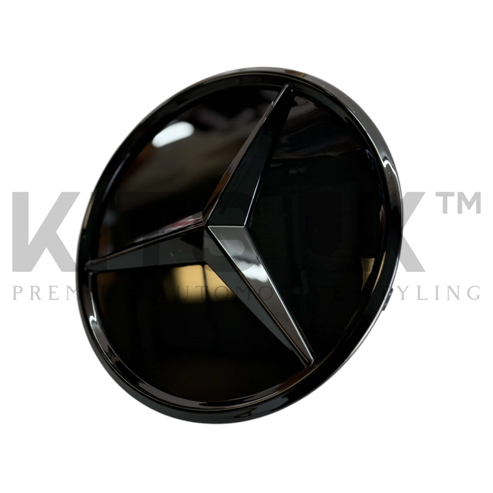 Mercedes W177 2023+ A Class Black Grille Badge | Distronic Compatible