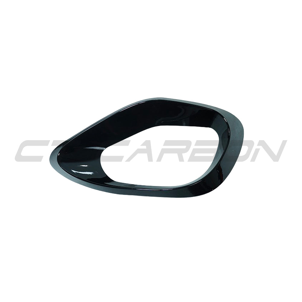 MERCEDES W206 2021+ C-CLASS GLOSS BLACK FRONT END TRIM PACK