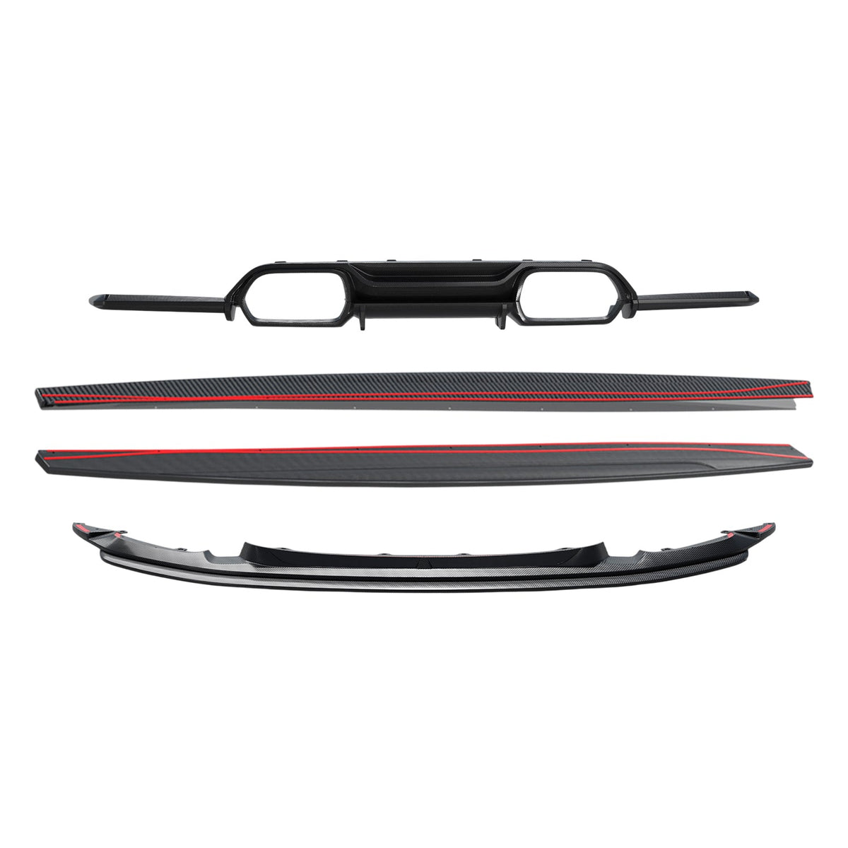 MHC+ BMW F80 M3 & F82/F83 M4 GTX Aero Kit In Pre Preg Carbon Fibre