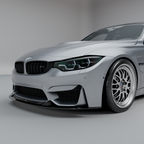 MHC+ BMW F80 M3 & F82/F83 M4 GTX Front Splitter In Pre Preg Carbon Fibre