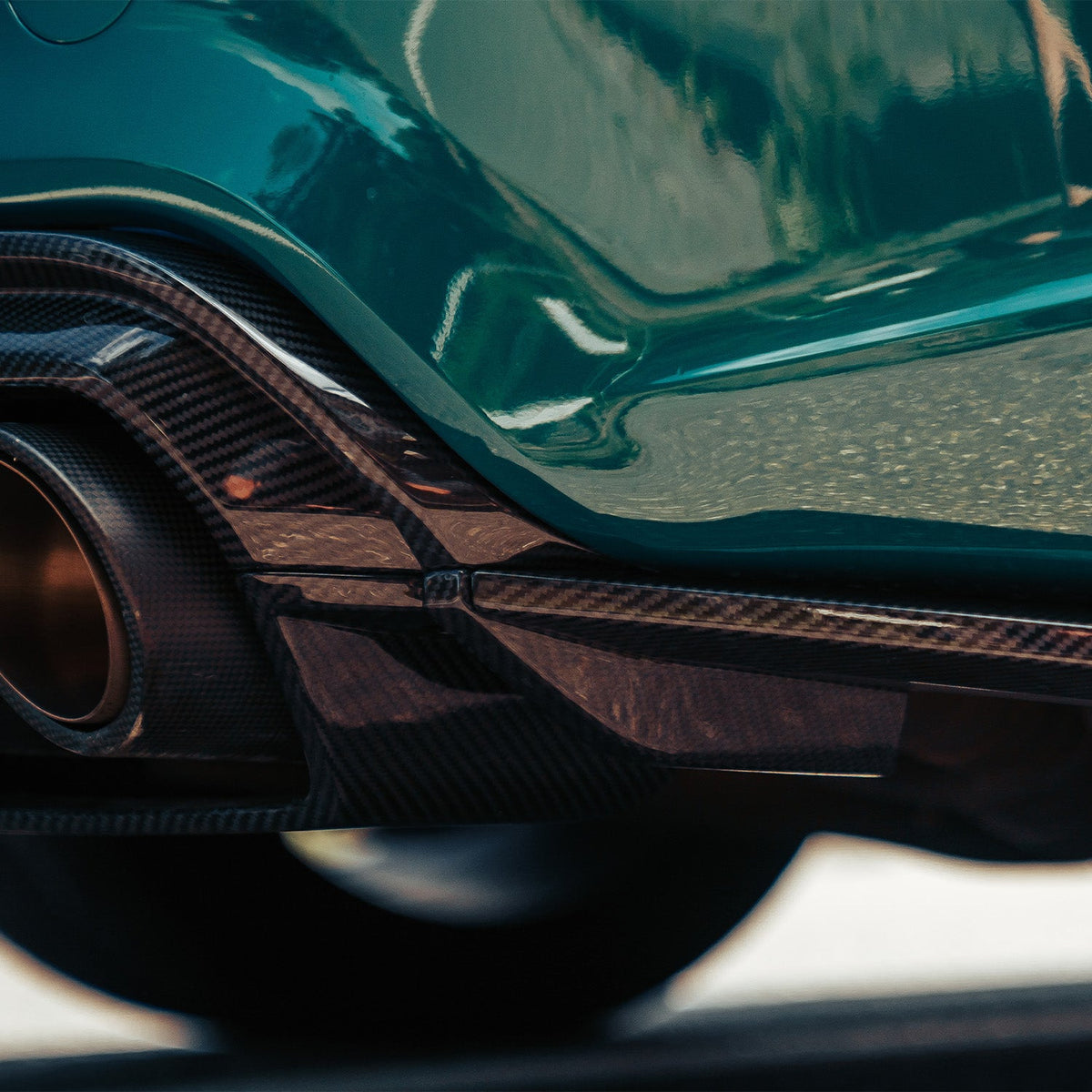 MHC+ BMW F87 M2 & M2 Competition GTX Ultra Aggressive Undertray Add On In Pre Preg Carbon Fibre