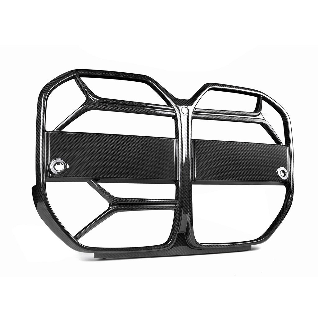 MHC+ BMW G26 4 Series Gran Coupe Pre Preg Carbon Fibre CSL Style Front Grille (With ACC)