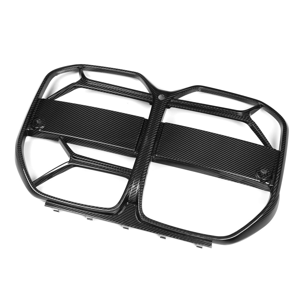MHC+ BMW G26 4 Series Gran Coupe Pre Preg Carbon Fibre CSL Style Front Grille (With ACC)