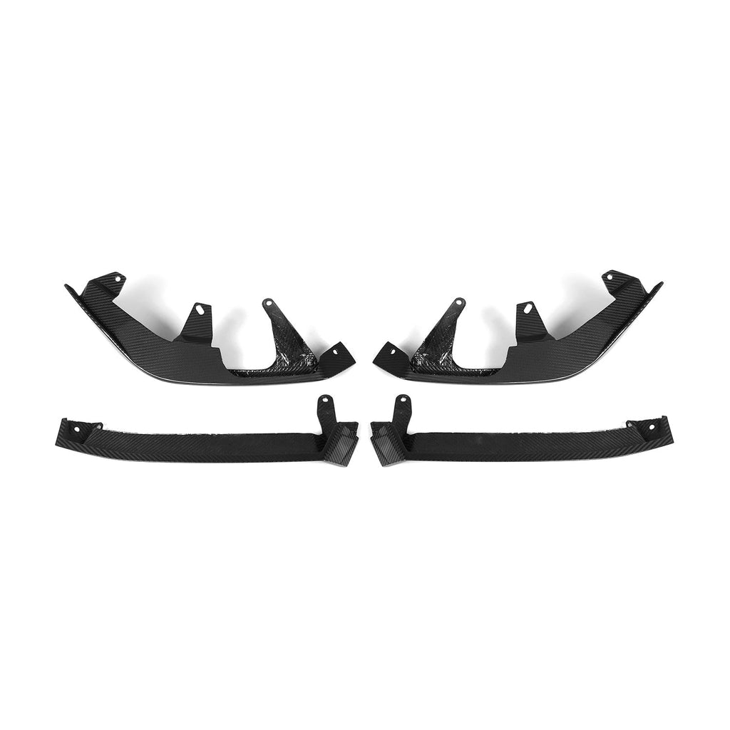 MHC+ BMW G60 5 Series Pre Preg Carbon Fibre Performance Style Front Lip