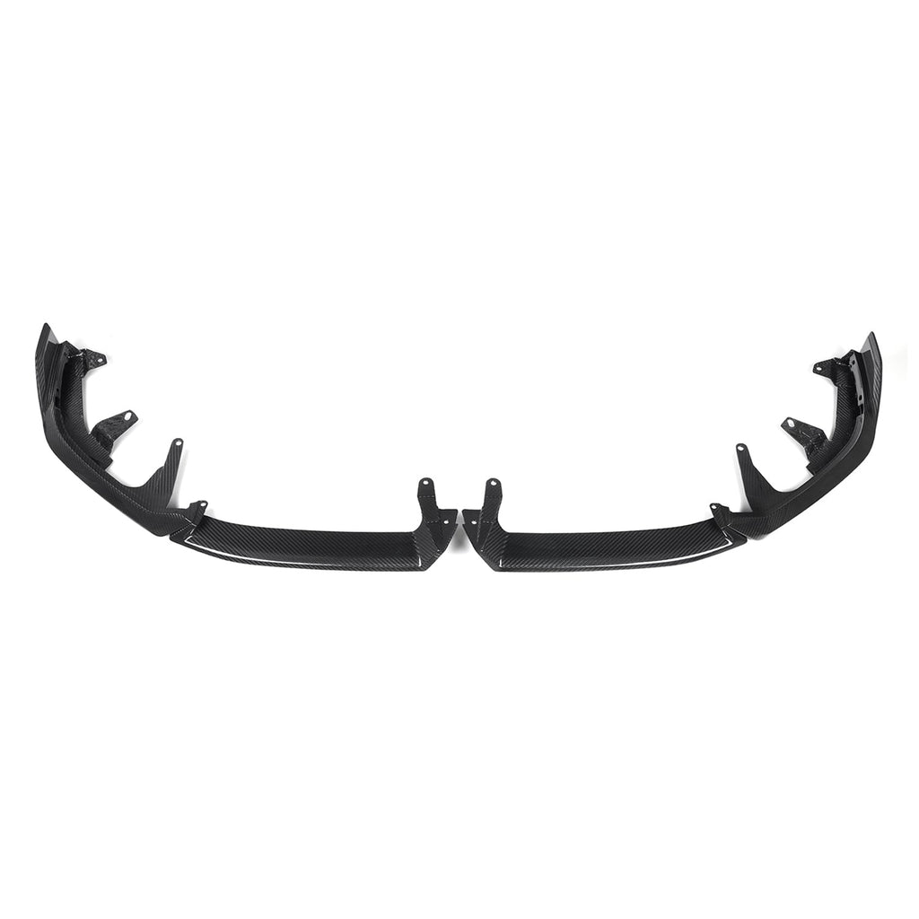 MHC+ BMW G60 5 Series Pre Preg Carbon Fibre Performance Style Front Lip