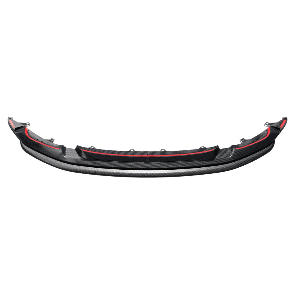 MHC+ BMW F80 M3 & F82/F83 M4 GTX Adjustable Front Aero Add On In Pre Preg Carbon Fibre