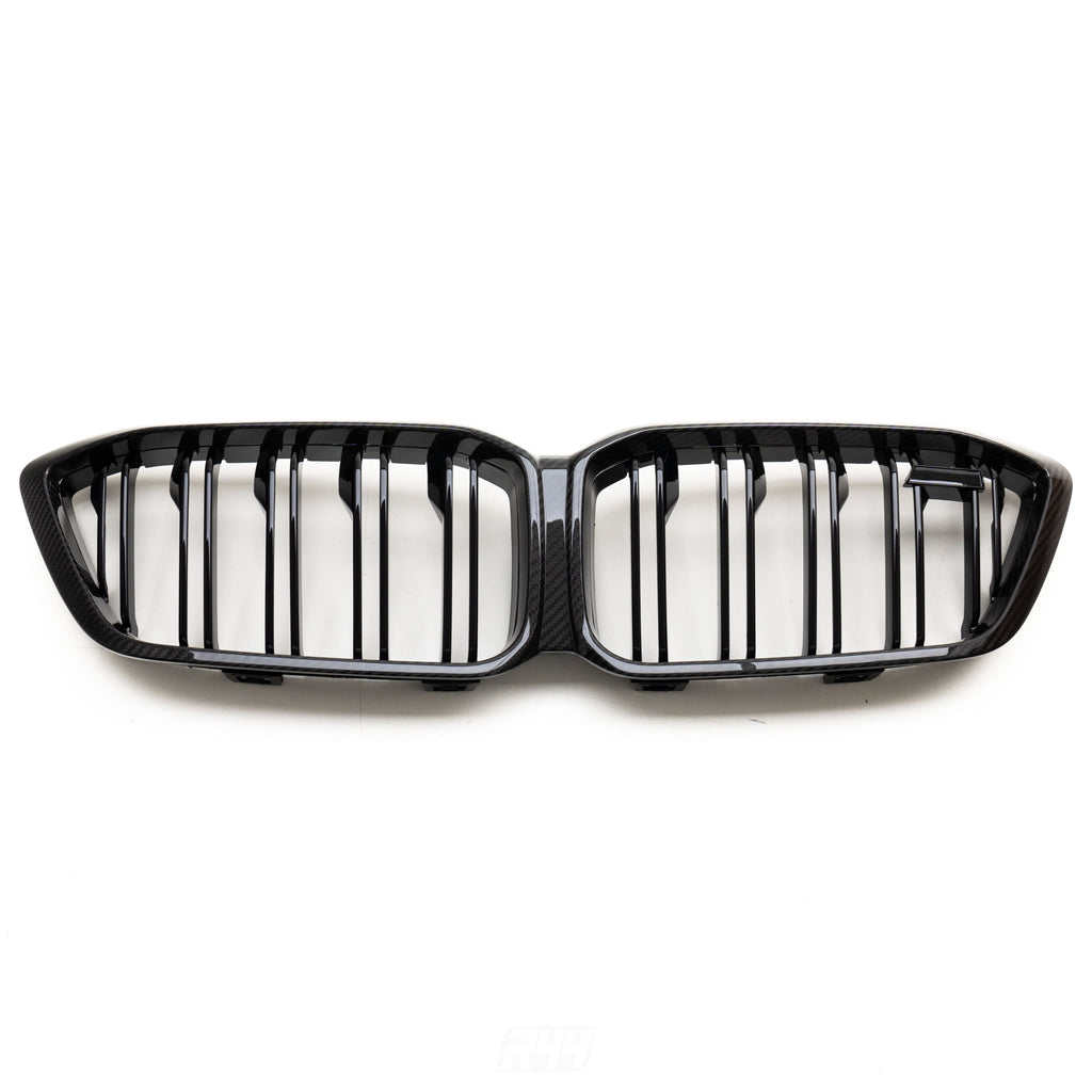 MHC+ BMW F87 M2 Competition Premium Front Grille In Pre Preg Carbon Fibre & Gloss Black (2018-2020)