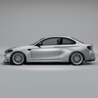 MHC+ BMW F87 M2 & M2 Competition GTX Side Skirts In Pre Preg Carbon Fibre