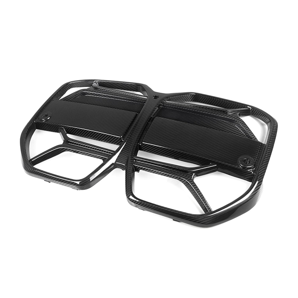 MHC+ BMW G26 BEV i4 Gran Coupe Pre Preg Carbon Fibre CSL Style Front Grille