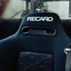 MHC+ Recaro SR2 & SR3 Satin Pre Preg Carbon Fibre Seat Harness Pass Through Inlays Set