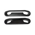 MHC+ Recaro SR2 & SR3 Satin Pre Preg Carbon Fibre Seat Harness Pass Through Inlays Set