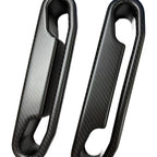 MHC+ Recaro SR2 & SR3 Satin Pre Preg Carbon Fibre Seat Harness Pass Through Inlays Set