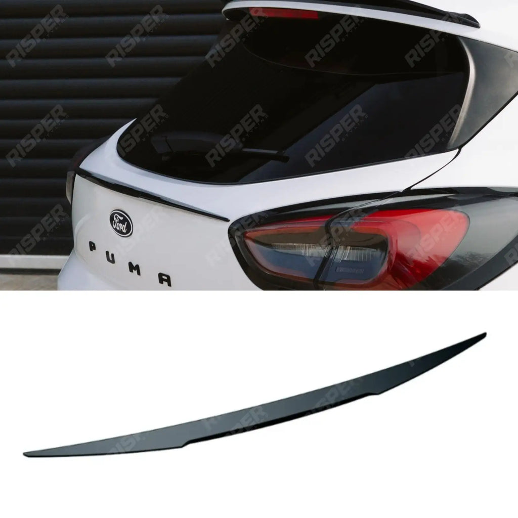 Mid Boot Spoiler In Gloss Black For Ford Puma ST Line & ST Line X 2019+