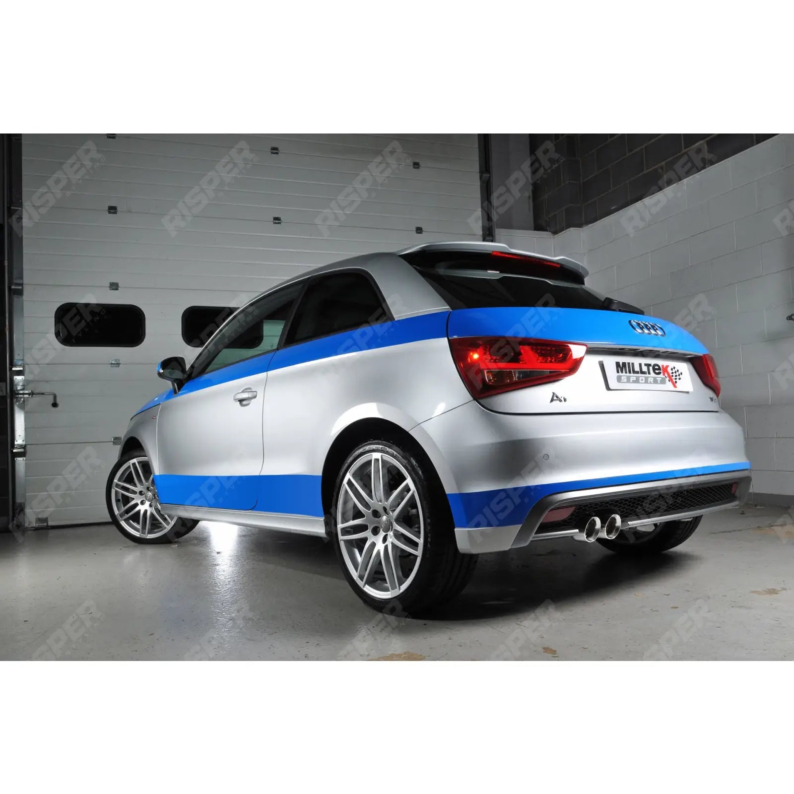 Milltek Sport Cat Back Exhaust ECE Approved For Audi A1 1.4 TFSI S Line (185ps) S Tronic 2010 - 2015 -