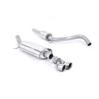 Milltek Sport Cat Back Exhaust ECE Approved For Audi A1 1.4 TFSI S Line (185ps) S Tronic 2010 - 2015 -