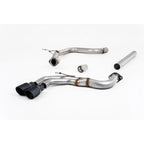 Milltek Sport Cat Back Exhaust System For Audi A3 8V 2.0TDI 184PS 2013-2020 -