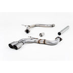 Milltek Sport Cat Back Exhaust System For Audi A3 8V 2.0TDI 184PS 2013-2020 -