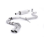 Milltek Sport Cat Back Exhaust System For Audi A3 8V 2.0TDI 184PS 2013-2020 -