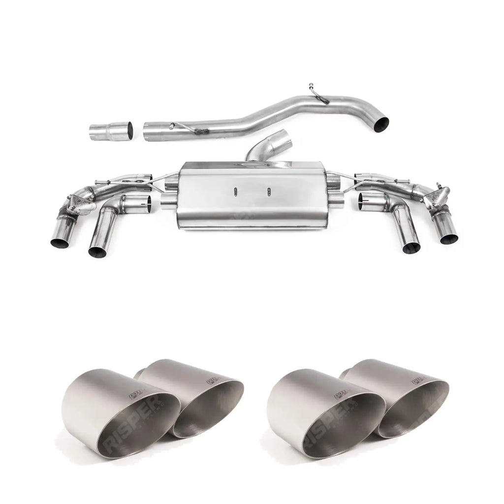 Milltek Sport Non Resonated OPF Back Exhaust System For Volkswagen Golf MK8.5 R 2024+ - (333ps)