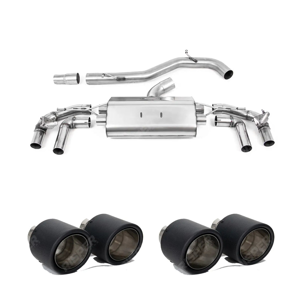 Milltek Sport Non Resonated OPF Back Exhaust System For Volkswagen Golf MK8.5 R 2024+ - (333ps)