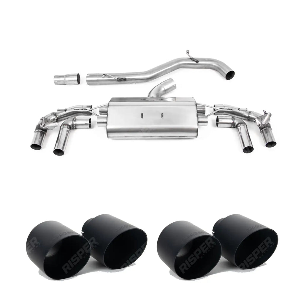 Milltek Sport Non Resonated OPF Back Exhaust System For Volkswagen Golf MK8 R 2020-2024 - (320ps)