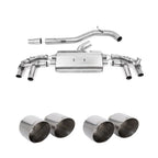 Milltek Sport Non Resonated OPF Back Exhaust System For Volkswagen Golf MK8 R 2020-2024 - (320ps)