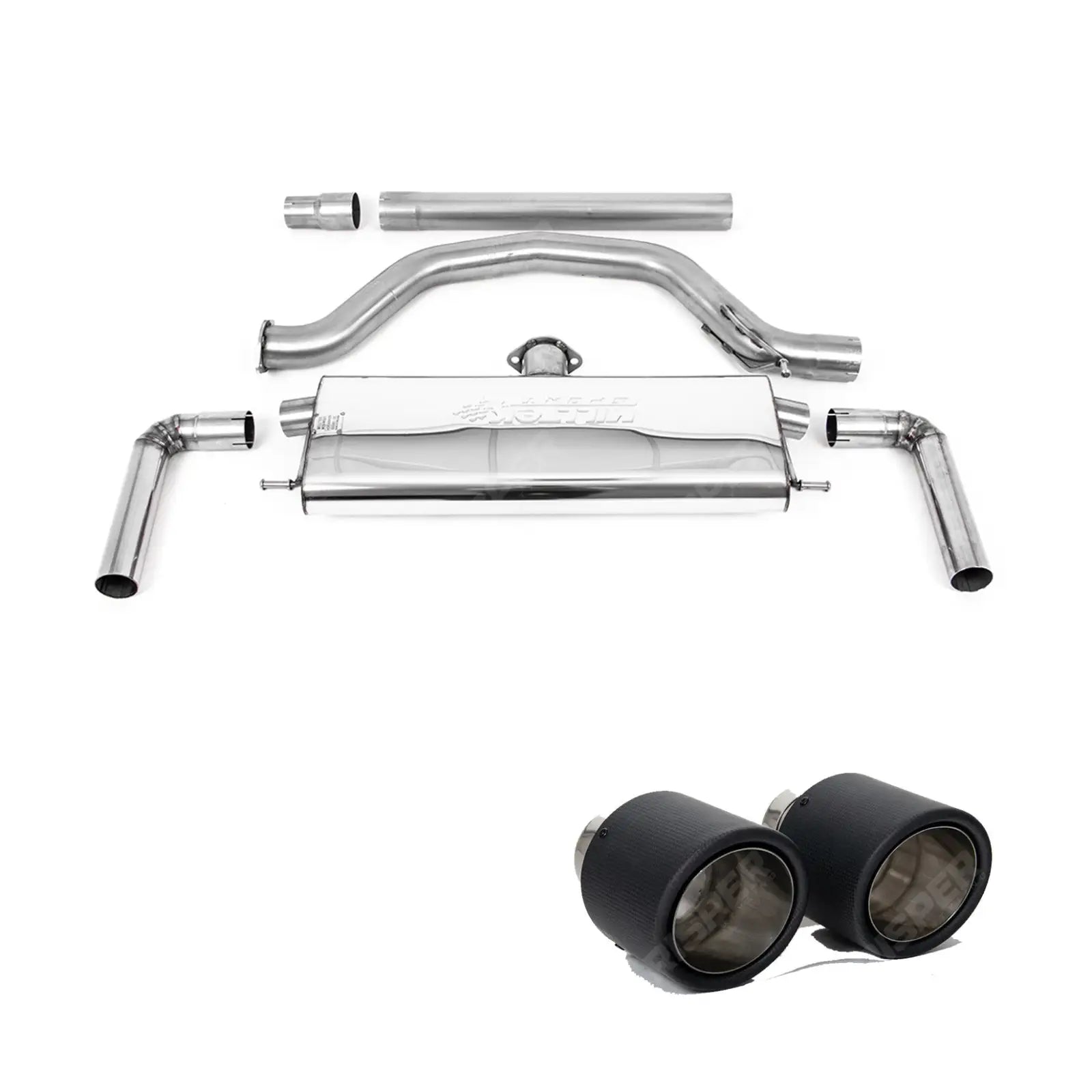 Milltek Sport OPF Back Exhaust System For Volkswagen Golf MK8.5 GTi 2024+ - 265ps)