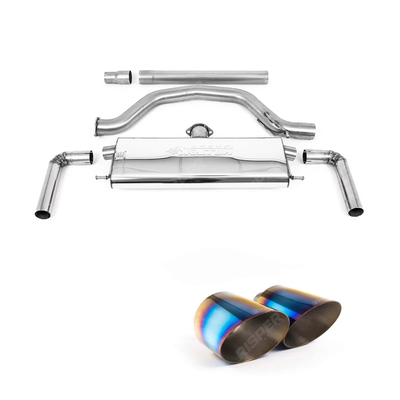 Milltek Sport OPF Back Exhaust System For Volkswagen Golf MK8 GTi 2020-2024 - (245ps)