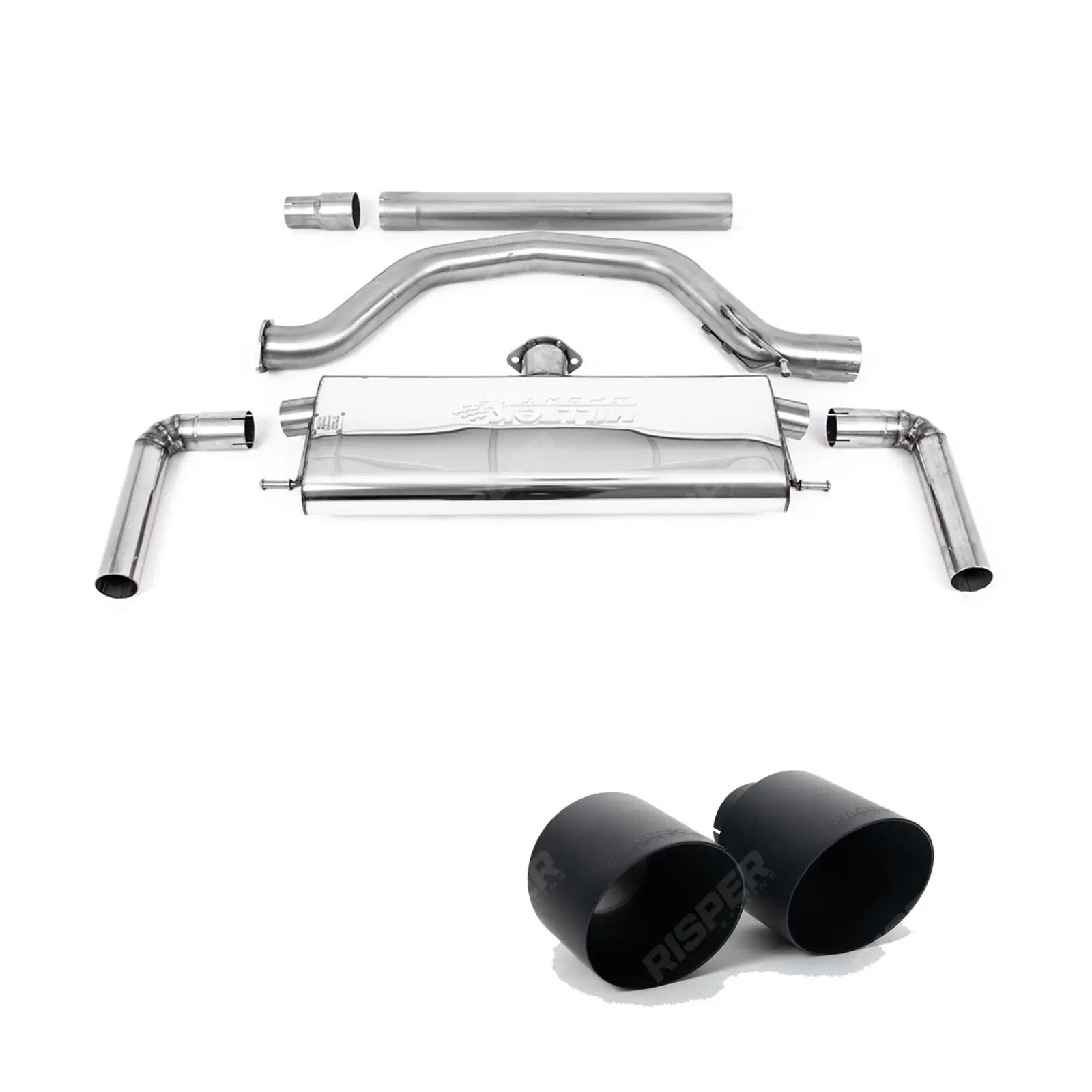 Milltek Sport OPF Back Exhaust System For Volkswagen Golf MK8 GTi 2020-2024 - (245ps)