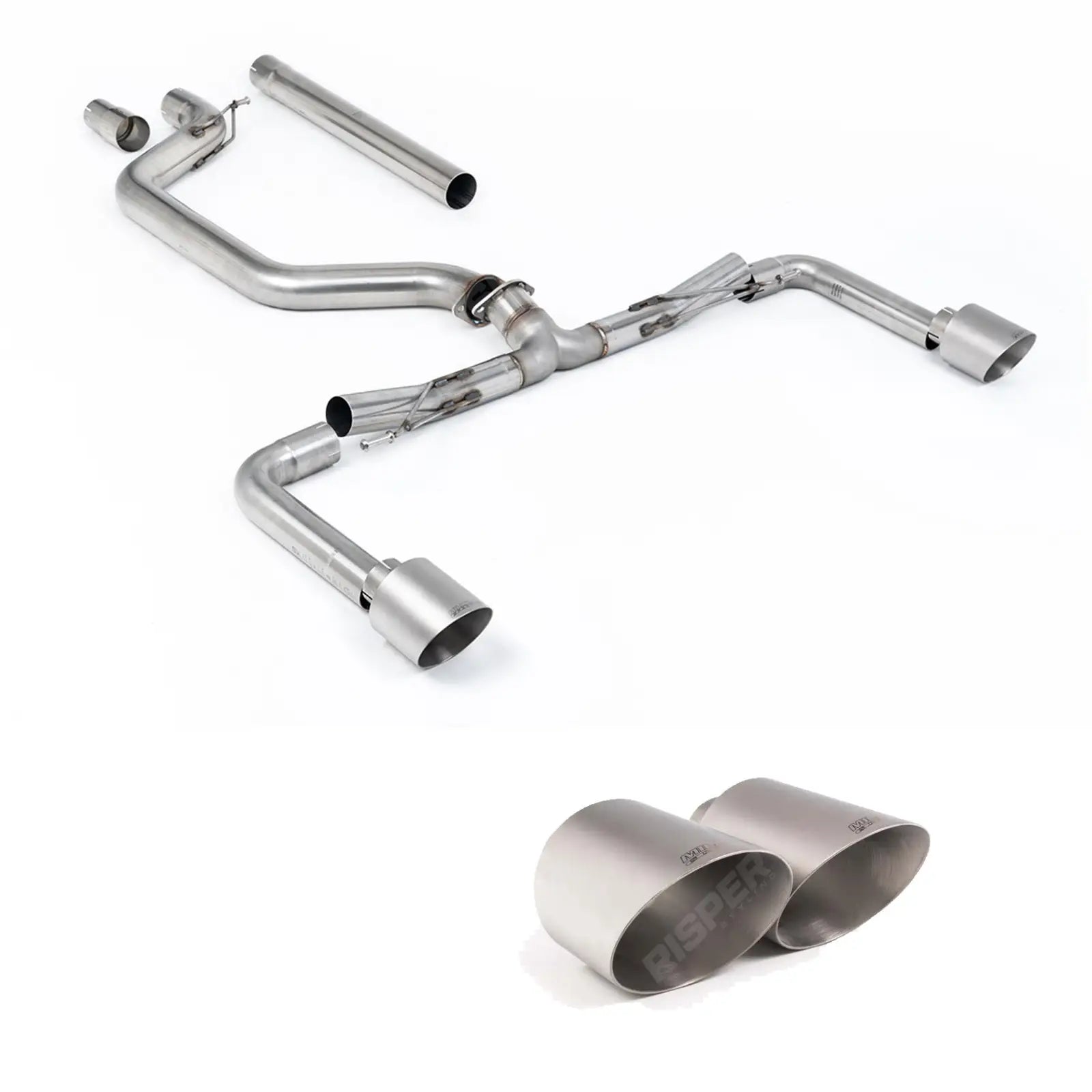 Milltek Sport OPF Back Exhaust System For Volkswagen Golf MK8 GTi 2020-2024 - (245ps)