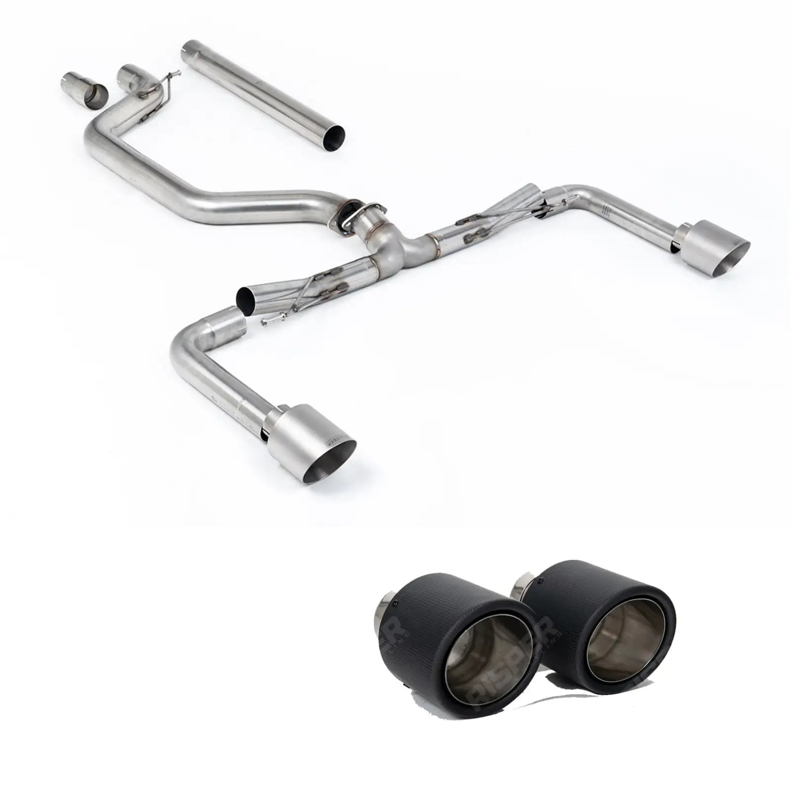Milltek Sport OPF Back Exhaust System For Volkswagen Golf MK8 GTi 2020-2024 - (245ps)