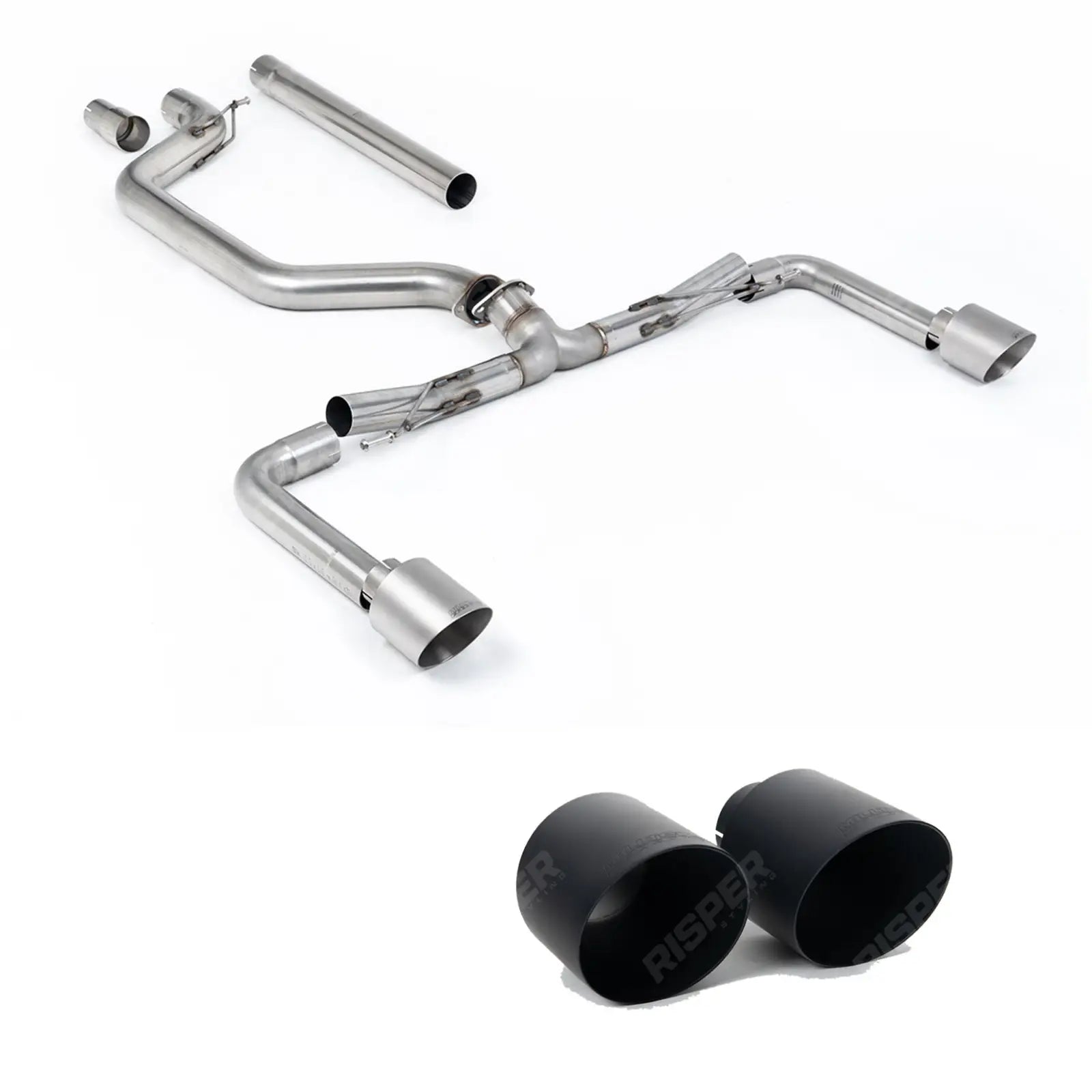 Milltek Sport OPF Back Exhaust System For Volkswagen Golf MK8 GTi 2020-2024 - (245ps)