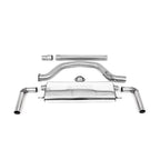 Milltek Sport OPF Back Exhaust System For Volkswagen Golf MK8 GTi 2020-2024 - (245ps)