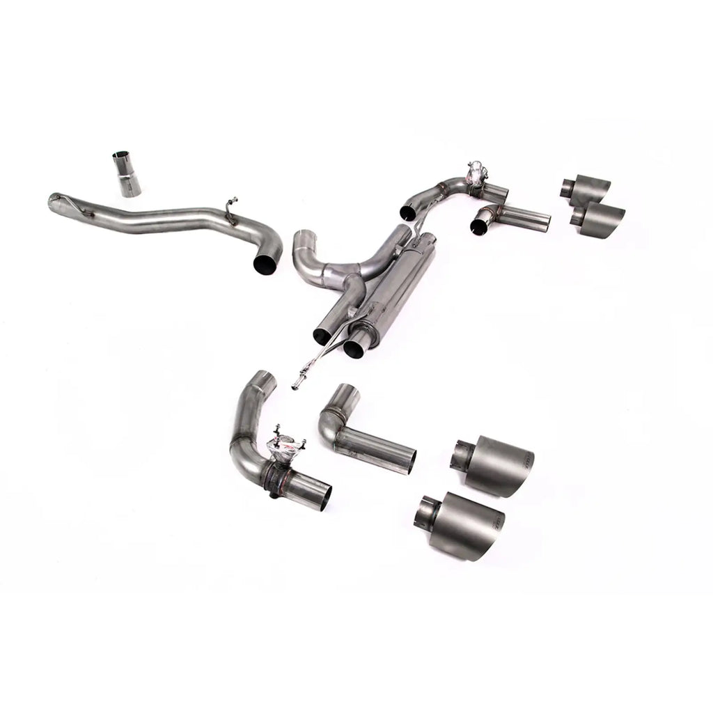 Milltek Sport Race OPF Back Exhaust System For Volkswagen Golf MK8.5 R 2024+ - (333ps)