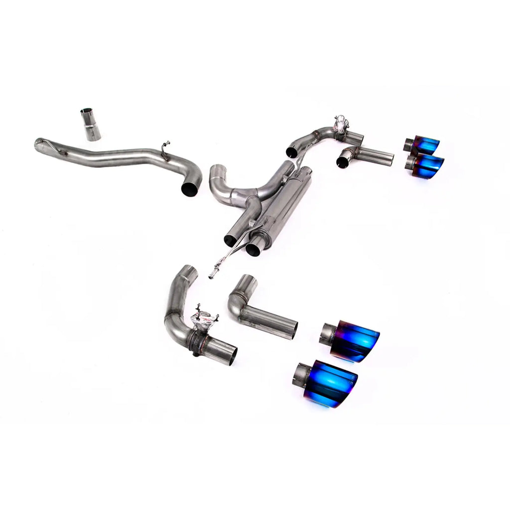 Milltek Sport Race OPF Back Exhaust System For Volkswagen Golf MK8.5 R 2024+ - (333ps)