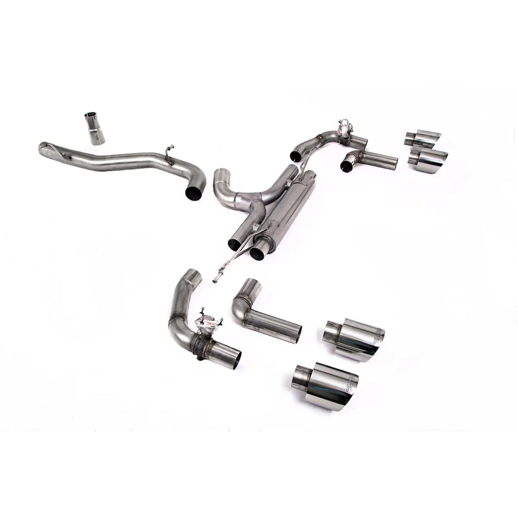 Milltek Sport Race OPF Back Exhaust System For Volkswagen Golf MK8 R 2020-2024 - (320ps)