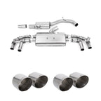 Milltek Sport Resonated OPF Back Exhaust System For Volkswagen Golf MK8.5 R 2024+ - (333ps)