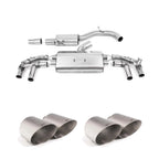 Milltek Sport Resonated OPF Back Exhaust System For Volkswagen Golf MK8 R 2020-2024 - (320ps)