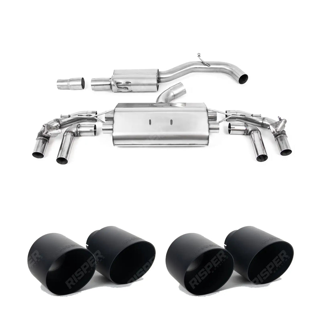Milltek Sport Resonated OPF Back Exhaust System For Volkswagen Golf MK8 R 2020-2024 - (320ps)
