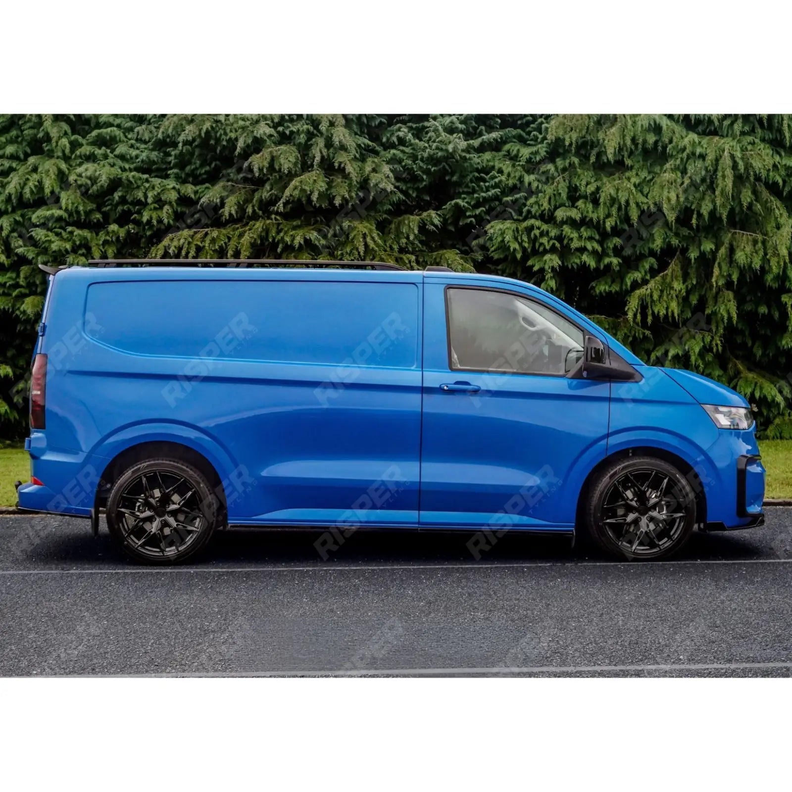 Mirror Cap Replacement Covers In Gloss Black For Volkswagen Transporter T7 2025+