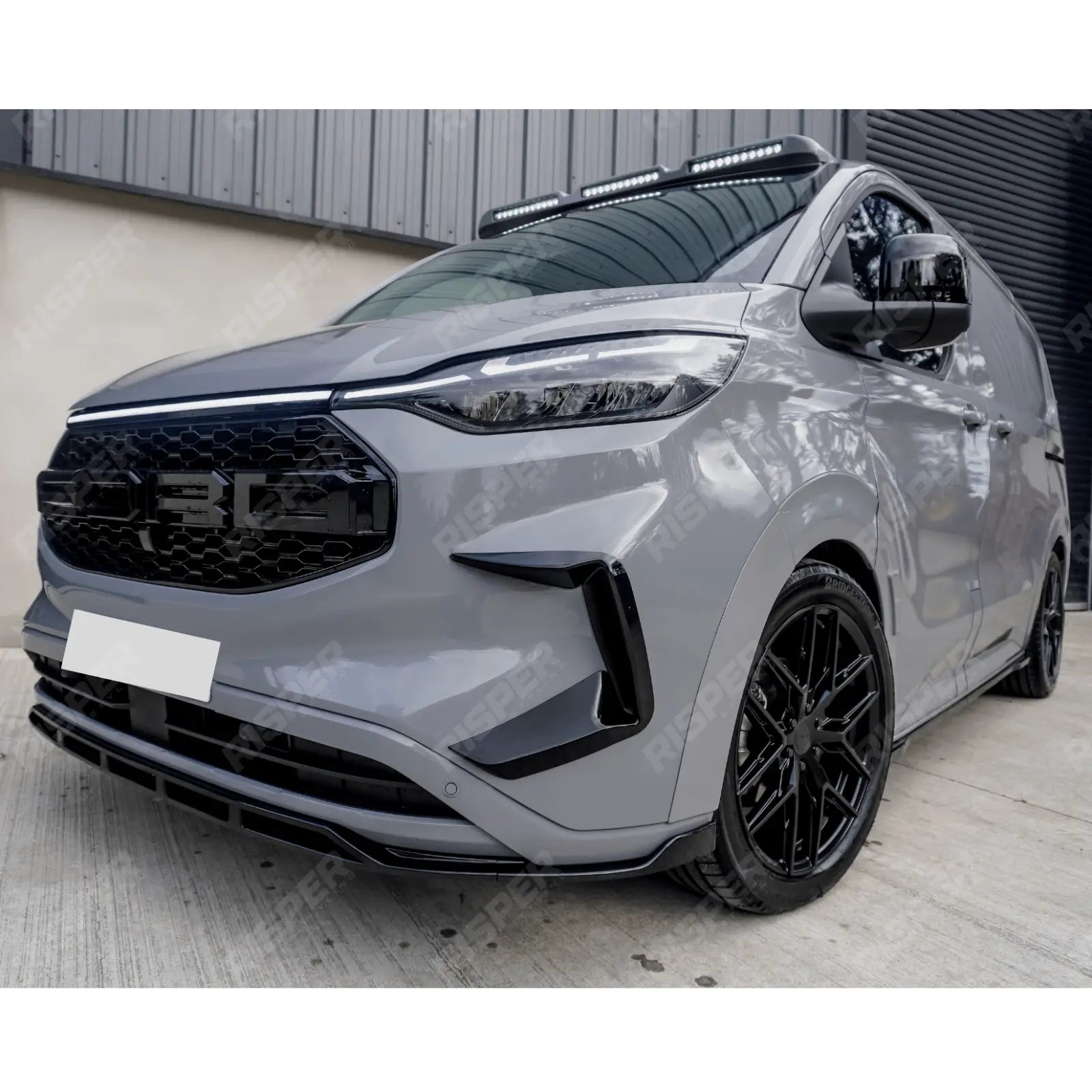 Mirror Cap Replacement In Gloss Black For Ford Transit Custom MK2 2024 on